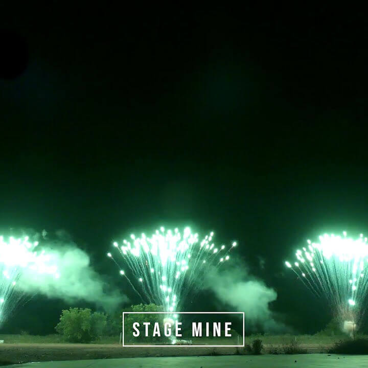 Stage Mine - Efectos de proximidad Volcán